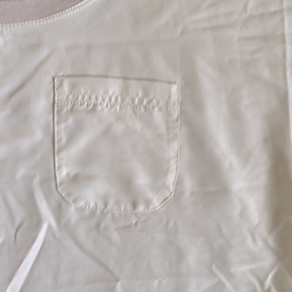 Express Front Pocket Dressy Tee - Picture 2 of 4